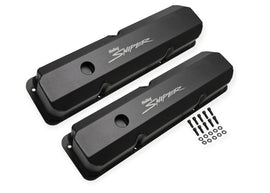 HOLLEY 890001B Sniper Fabricated Valve Covers  BBF FE Tall