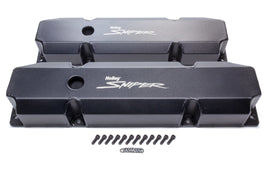 HOLLEY 890005B Sniper Fabricated Valve Covers  BBM Tall
