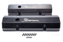 Load image into Gallery viewer, HOLLEY 890010B Sniper Fabricated Valve Covers  SBC Tall
