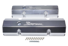 Load image into Gallery viewer, HOLLEY 890010 Sniper Fabricated Valve Covers  SBC Tall
