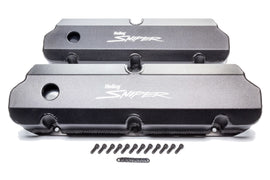 HOLLEY 890011B Sniper Fabricated Valve Covers  SBF Tall