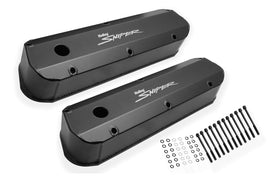 HOLLEY 890012B Sniper Fabricated Valve Covers  SBF Tall