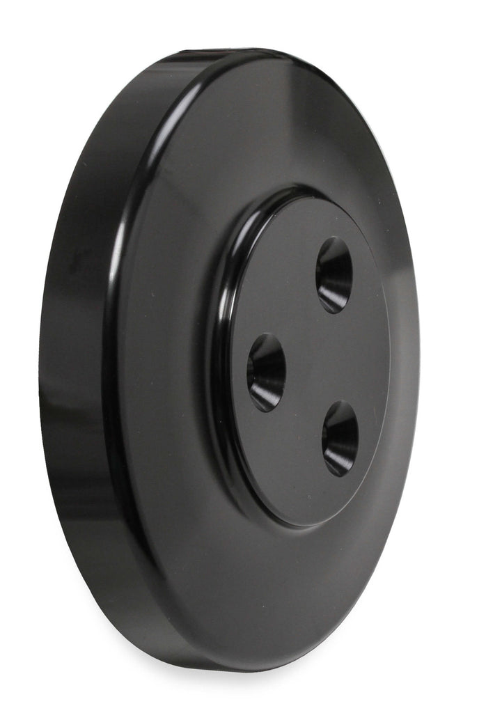 HOLLEY 97-185 Cover - AC Compressor SD7 - Black