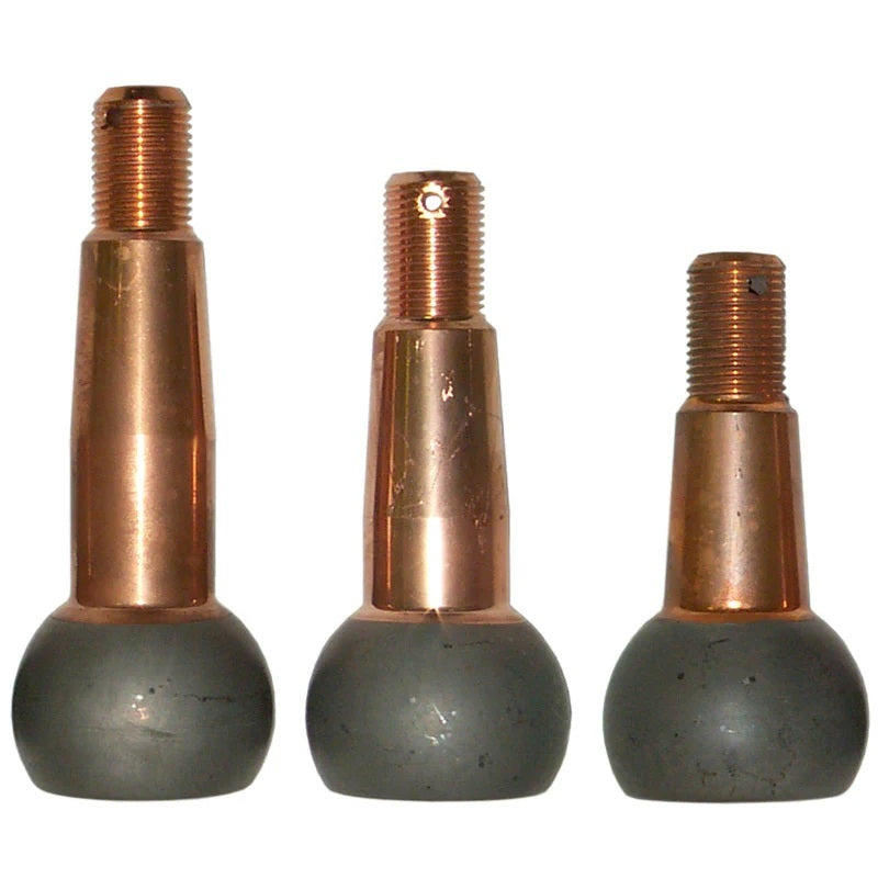 HOWE 2241410 HOWE Ball Joint Stud for 22414 Series - 1.500 in Taper, 4.36 in Length, 1 in Extended, 1.625 in Ball Diameter, 1/2-20 Thread, Steel, Copper Plated