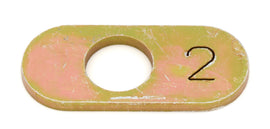 HOWE 22606 HOWE Key Upper A Frame Control Arm Caster Slug 1/2 Inch ID Hole, 1/8 Inch Offset - Steel, Cadmium Finish (Part #22606)