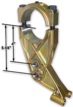 HOWE 31991 Trailing Arm & Shock Mnt