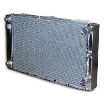 HOWE 34329RNF Radiator 16.75x27.375 Chevy Dual Pass No Fille