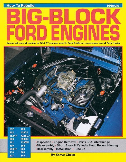 HP BOOKS HP708 Rebuild fe Ford