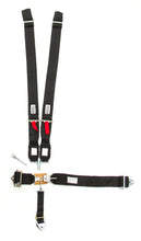 Load image into Gallery viewer, HOOKER HARNESS 51000 5-Pt Harness System LL Ratchet Adj Black