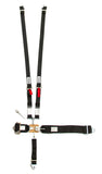 HOOKER HARNESS 51100 5-Pt Harness System Hans LL Ratchet Adj Black