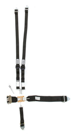 HOOKER HARNESS 52110 5-Pt Harness HANS Alum. LL USD Ratchet Adj Black