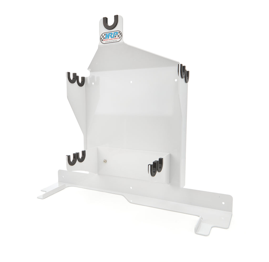 HEPFNER RACING PRODUCTS HRP6135-WHT Nerf And Bumper Rack For Mounting In Trailer