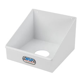 HEPFNER RACING PRODUCTS HRP6193-WHT Hepfner Racing Products HRP6193-WHT White Aluminum Wall-Mount Paper Towel Box Holder