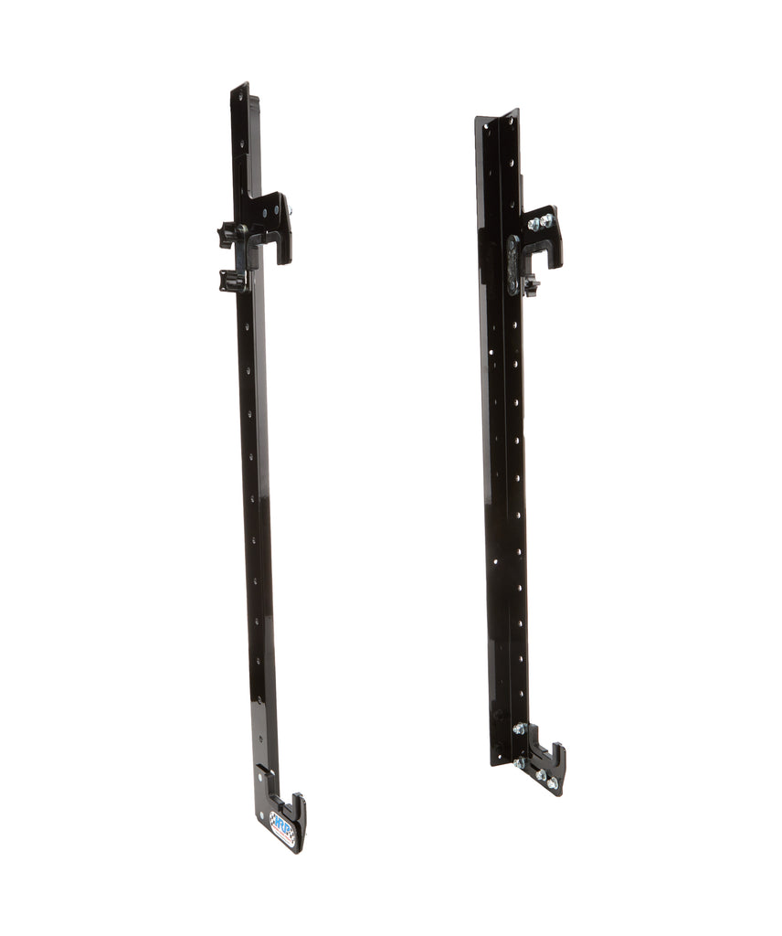 HEPFNER RACING PRODUCTS HRP6340A-BLK Radiator Mount Black Adjustable