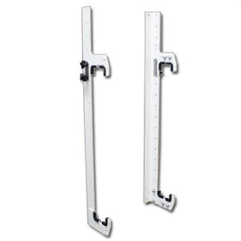 HEPFNER RACING PRODUCTS HRP6340A-WHT Radiator Wall Mount White