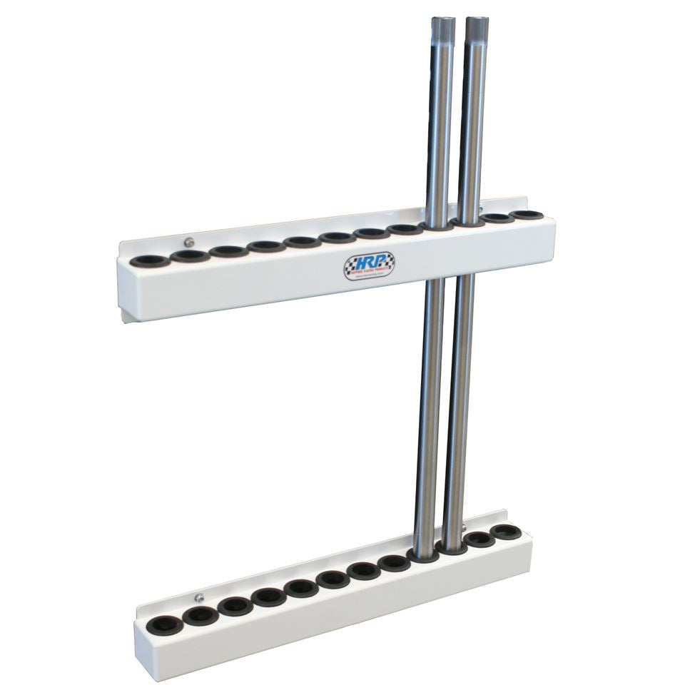 HEPFNER RACING PRODUCTS HRP6351-WHT Torsion Bar Rack for Midget Bars White