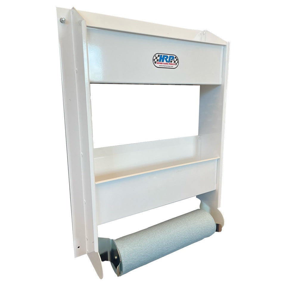 HEPFNER RACING PRODUCTS HRP6470-WHT Towel Rack - Powder Coat - White