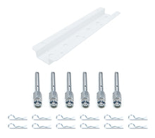 Load image into Gallery viewer, HEPFNER RACING PRODUCTS HRP6522D-15-WHT Shock Rack Wall Mounts Double 15in White