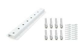 HEPFNER RACING PRODUCTS HRP6522D-20-WHT Shock Rack Wall Mounts Double 20in White