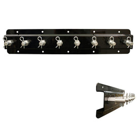 HEPFNER RACING PRODUCTS HRP6524S-20-BLK Shock Mount Single Stack 20in Long Black