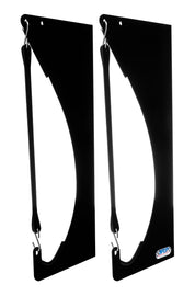 HEPFNER RACING PRODUCTS HRP6553-BLK Nose Wing Mount  Sprint- 24 x 36 Sprint Wing  Ver