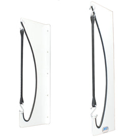 HEPFNER RACING PRODUCTS HRP6553-WHT Nose Wing Mount for Trailer White