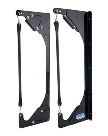 HEPFNER RACING PRODUCTS HRP6556-BLK Nose Wing Wall Mount - Adjustable