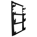 HEPFNER RACING PRODUCTS HRP6773-BLK Axle Rack -  2 Full Sets Powder Coat - Black