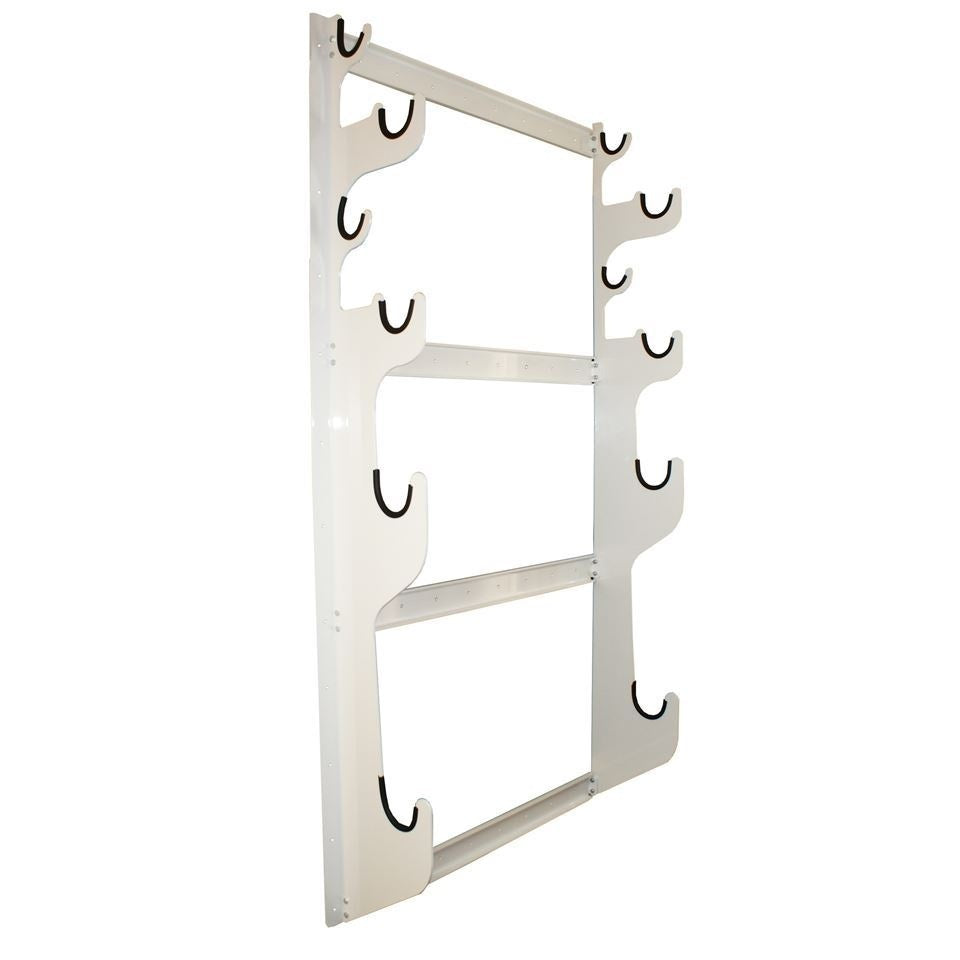 HEPFNER RACING PRODUCTS HRP6773-WHT Axle Rack - 2 Full Sets Powder Coat - White