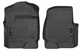 HUSKY LINERS 13301 17-   Ford F250 Front Floor Liners Black
