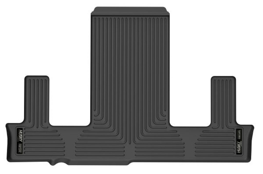 HUSKY LINERS 14231 21-   Chevy Tahoe Floor Liners Second Row Black