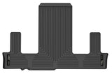 HUSKY LINERS 14231 21-   Chevy Tahoe Floor Liners Second Row Black