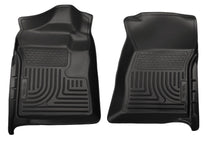Load image into Gallery viewer, HUSKY LINERS 18721 12-   F250 Reg Cab Floor Liners Black