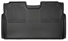 Load image into Gallery viewer, HUSKY LINERS 19371 15-  Ford F150 Supercrew Rear Floor Liners Black