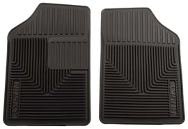 HUSKY LINERS 51051 Husky Liners 51051 Heavy-Duty Front Rubber Floor Mats, Black, Pair