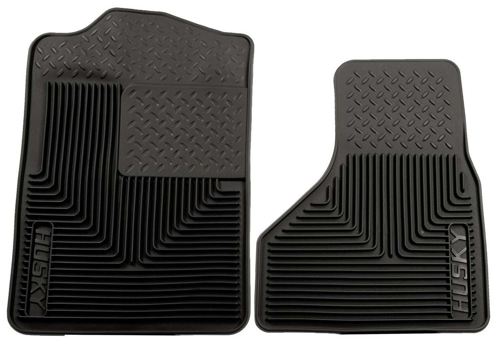 HUSKY LINERS 51201 Heavy Duty Floor Mats- Black