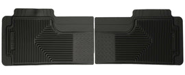 HUSKY LINERS 52011 Heavy Duty Floor Mats- Black