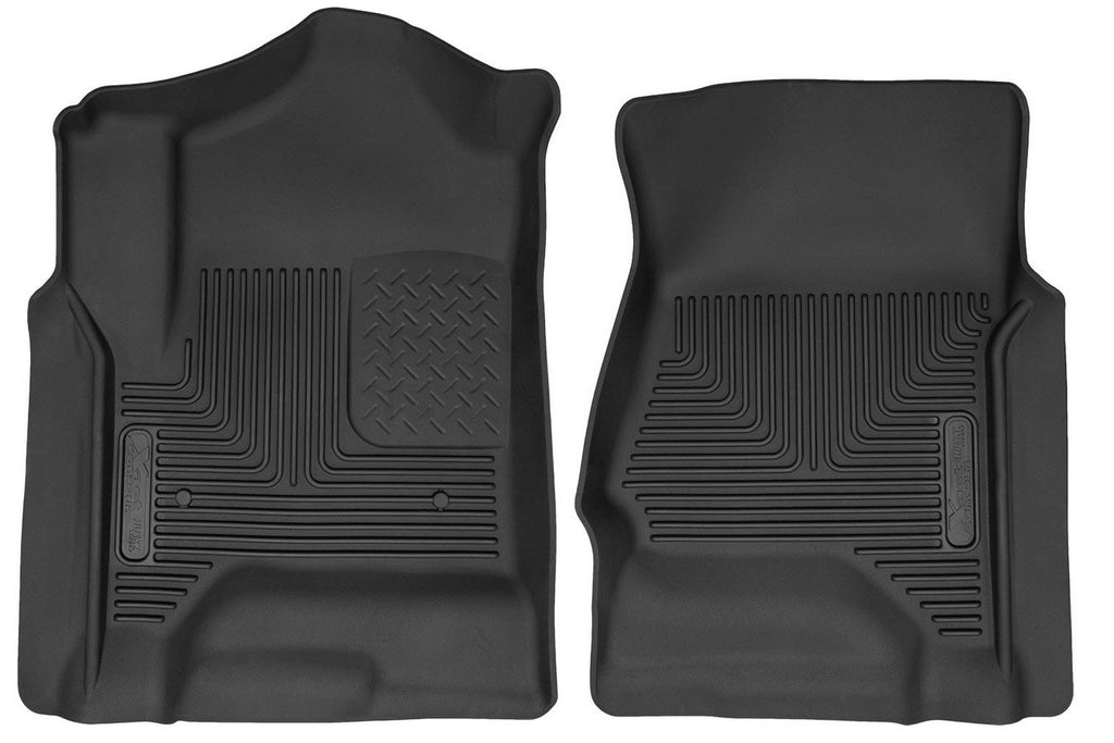 HUSKY LINERS 53111 GM X-Act Contour Floor Liners Front Black