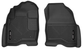 HUSKY LINERS 53331 Ford X-Act Contour Floor Liners Front Black