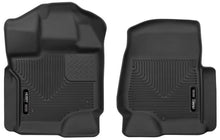 Load image into Gallery viewer, HUSKY LINERS 53361 Ford X-Act Contour Floor Liners Front Black