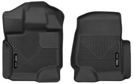 HUSKY LINERS 53361 Ford X-Act Contour Floor Liners Front Black