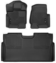Load image into Gallery viewer, HUSKY LINERS 53498 Front &amp; 2nd Seat Floor L iners X-act Contour