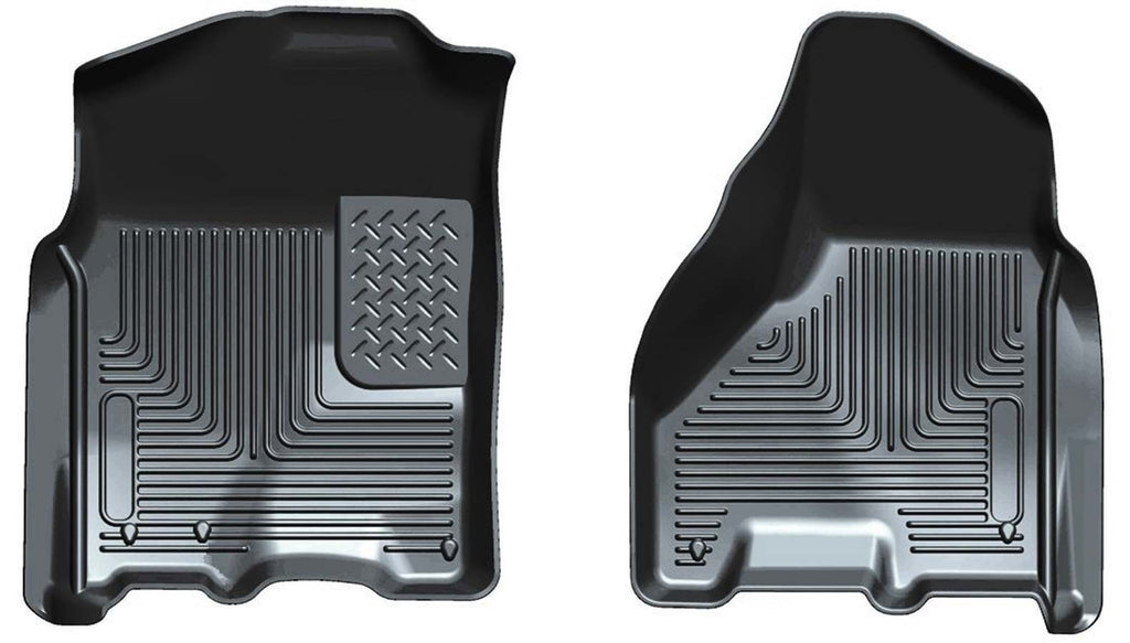 HUSKY LINERS 53511 Dodge X-Act Contour Flr Liners Front Black