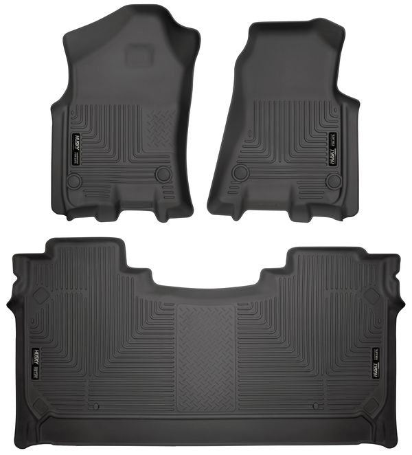 HUSKY LINERS 94001 Front & 2nd Seat Floor L iners Weatherbeater