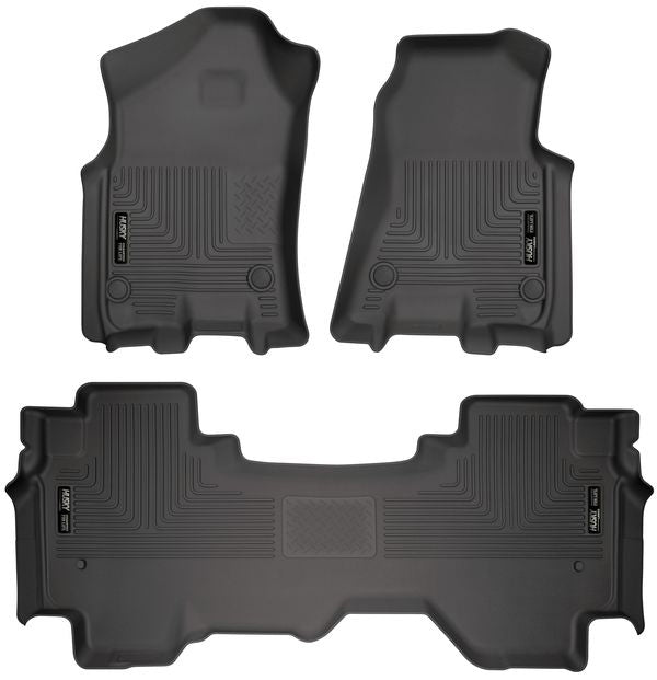 HUSKY LINERS 94011 Front & 2nd Seat Floor L iners Weatherbeater