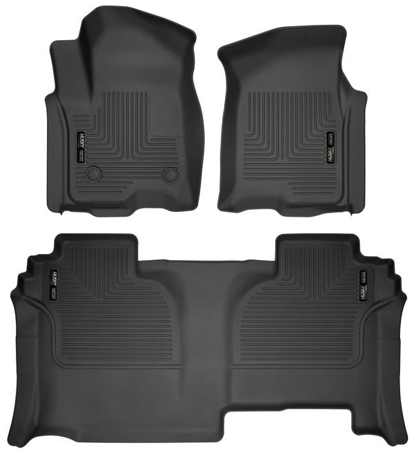 HUSKY LINERS 94031 Front & 2nd Seat Floor L iners Weatherbeater