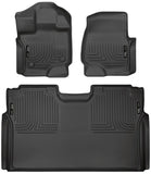 HUSKY LINERS 94041 Front & 2nd Seat Floor L iners Weatherbeater