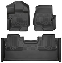 Load image into Gallery viewer, HUSKY LINERS 94051 Front &amp; 2nd Seat Floor L iners Weatherbeater