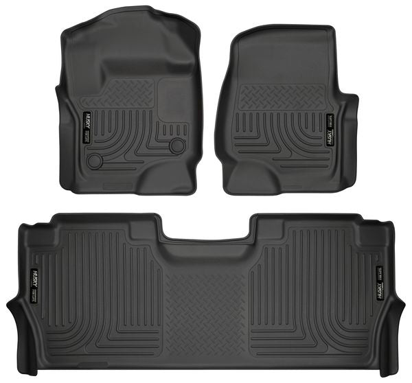 HUSKY LINERS 94061 Front & 2nd Seat Floor L iners Weatherbeater