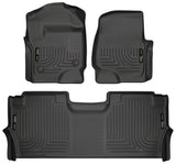 HUSKY LINERS 94061 Front & 2nd Seat Floor L iners Weatherbeater